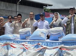 2.280 Ton Beras Indonesia Dikirim ke Saudi untuk Konsumsi Jemaah Haji 2026