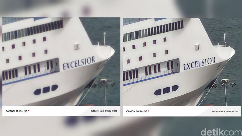 Hasil foto Tecno Camon 50 Pro