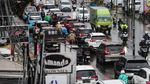 Hujan Deras dan Kemacetan Warnai Pagi Hari di Ciputat