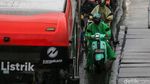 Hujan Deras dan Kemacetan Warnai Pagi Hari di Ciputat