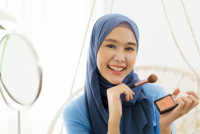 Ilustrasi Makeup Lebaran
