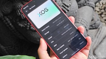 Untuk sistem operasi, Note 60 Ultra langsung menjalankan Android 16 dengan antarmuka XOS 16. Infinix menjanjikan tiga pembaruan Android utama serta lima tahun update keamanan.Foto: Adi FR/detikINET