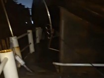 Tongkang Hanyut Hantam Jembatan di Sayung Demak