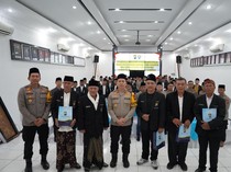 Kapolres Bojonegoro Ajak Dai dan Pendeta Jaga Kerukunan Saat Ramadan