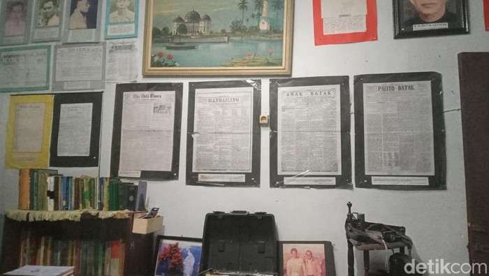 Koleksi Museum Pers Sumut. (Olivia Andrea/detikSumut)