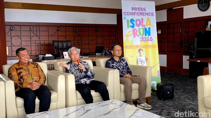 Konferensi Pers ISOLA Fun Run 2026 yang dieselnggarakan IKA UPI