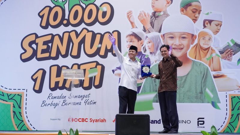 Mardiono Buka Puasa Bersama 10 Ribu Anak Yatim, Tekankan Kepedulian Sosial