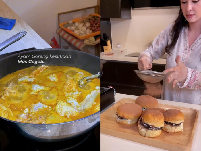 Masak Sendiri untuk Putranya, Dewi Perssik Bikin 2 Menu Spesial Ini