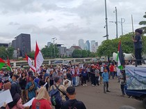 Mahasiswa Demo di DPR, Tuntut RI Keluar dari Board of Peace