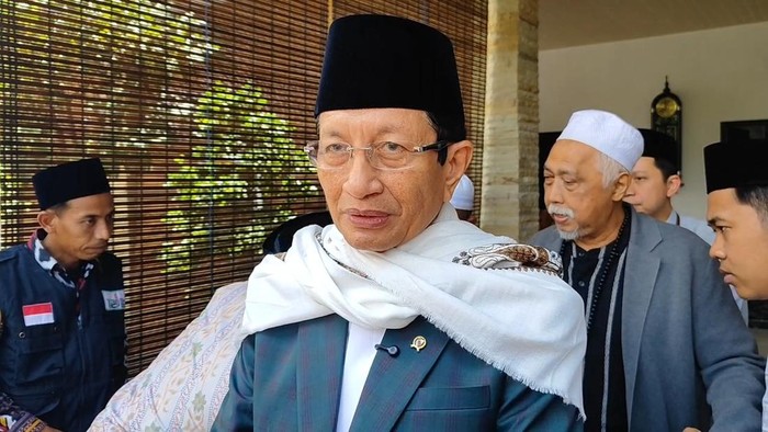 Menag Nasaruddin Umar saat silaturahmi ke ulama Pasuruan