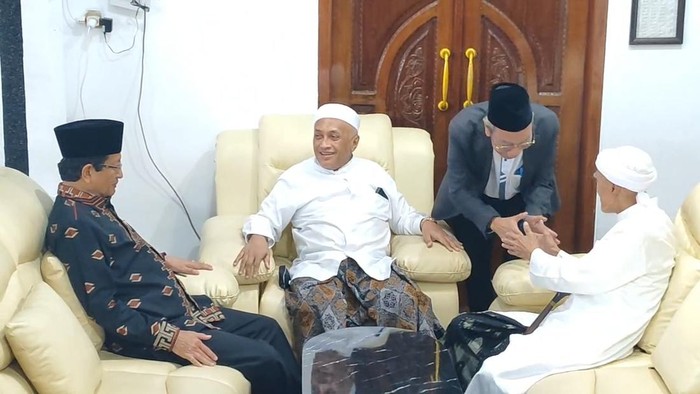 Menag Nasaruddin Umar saat silaturahmi ke ulama Pasuruan