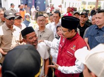 Mensos Bersama Kasatgas PRR Bencana Sumatera Tinjau Huntara di Pidie Jaya