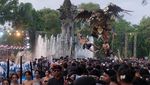 Ogoh-Ogoh Raksasa Ramaikan Kasanga Festival 2026 di Denpasar