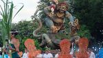 Ogoh-Ogoh Raksasa Ramaikan Kasanga Festival 2026 di Denpasar
