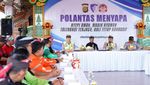 Momen Polantas Menyapa di Bali, Kakorlantas Sapa Pecalang hingga Driver Ojol