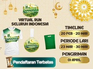 Cara Seru Lari Sambil Tebar Kebaikan di Ramadhan Virtual Run 2026