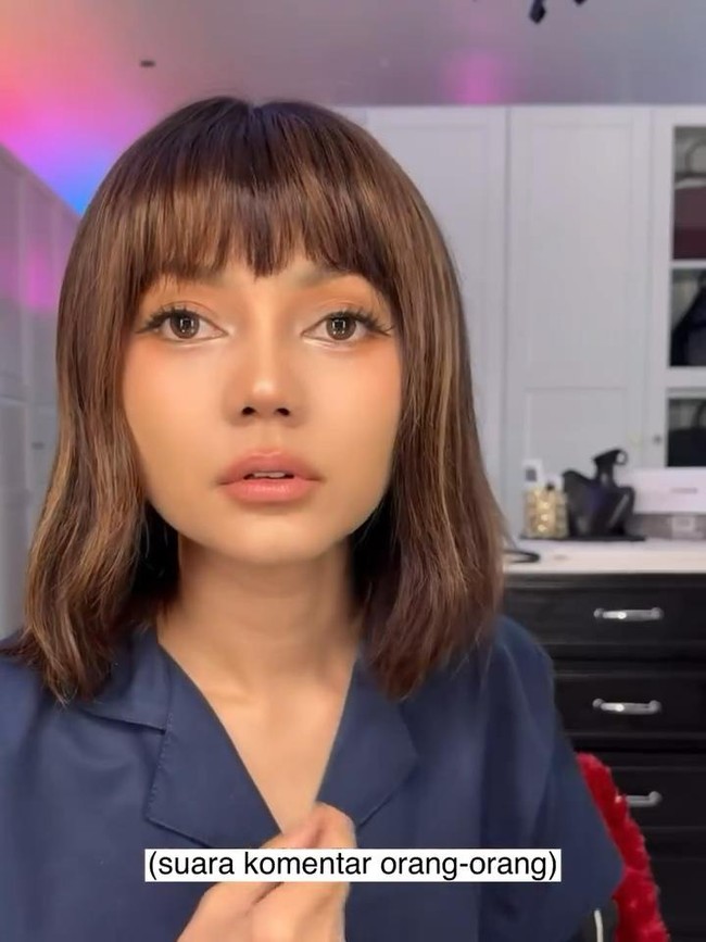 Penampilan Rina Nose Usai Oplas Hidung