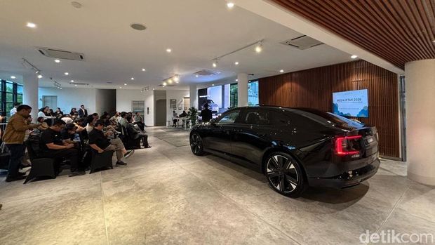 Sedang listrik Volvo ES90 hadir di Indonesia.