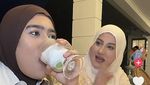 TikToker Ayu Wisya Kaget Buka Puasa di Rumah Tasyi Athasyia, Menunya Super Lengkap!