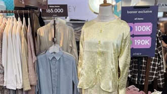 Berburu Tren Baju Lebaran Warna Butter Yellow di Bazar Rendezvous AEON Mall