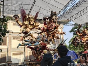 Malam Ini, 7 Ogoh-ogoh Nominasi Badung Saka Fest 2026 Mulai Berparade