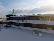 Desain Kapal Feri, Mahasiswa ITS Raih Juara 2 Kompetisi Internasional