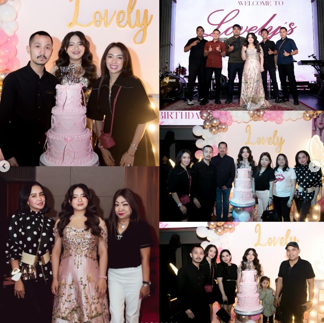 Gaya Angel Karamoy di Ultah Putrinya, Kompak Bareng Eks Suami & Pacar