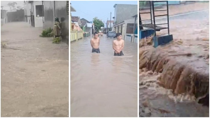 Banjir menerjang wilayah Bandar Lampung