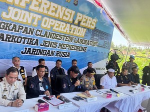 Berkilo-kilo Party Drug Disita dari Lab Narkoba Sindikat Rusia di Bali