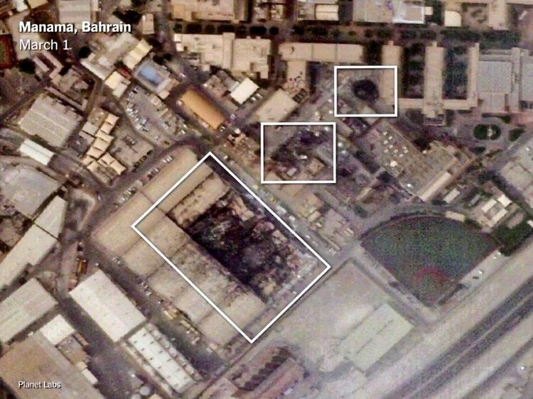 Foto Satelit Tunjukkan Dampak Serangan Drone Iran ke Pangkalan AS