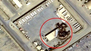 Citra satelit yang dirilis oleh media pro-IRGC menunjukkan bahwa Kamp Arifjan AS di Kuwait, yang terletak di 28°5233.09N 48°0921.10E, telah mengalami kerusakan signifikan akibat serangan rudal dan drone Iran.