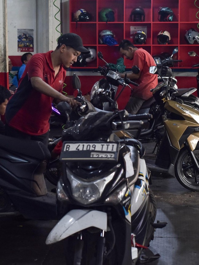 Jasa Servis Motor Meledak Jelang Arus Mudik, Bengkel Tangani 200 Unit Per Hari
