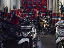 Jasa Servis Motor Meledak Jelang Arus Mudik, Bengkel Tangani 200 Unit Per Hari