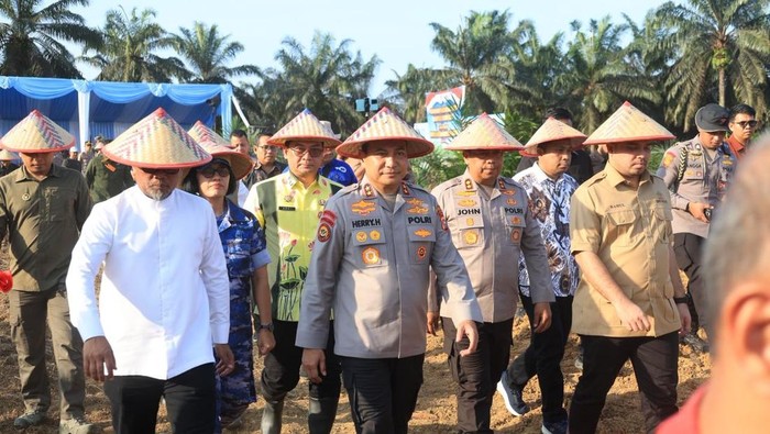 Polda Riau Inovasi Pupuk Organik, Gandeng Jagung Pipil Berkualitas