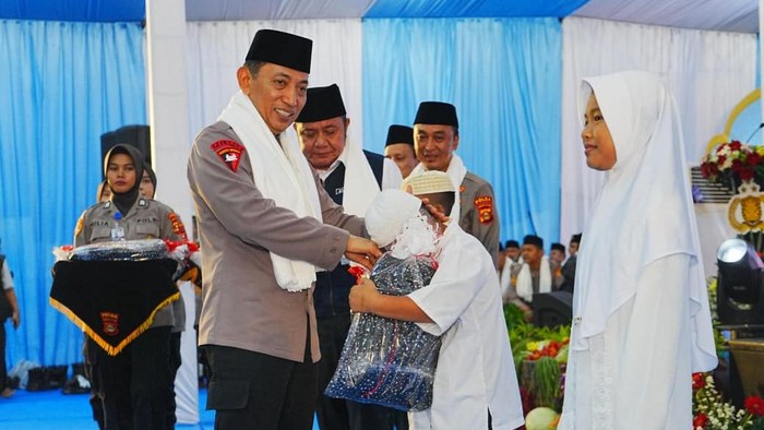 Kapolri Jenderal Listyo Sigit Prabowo saat Safari Ramadan 1447 H di wilayah Sumatera Selatan (Sumsel).