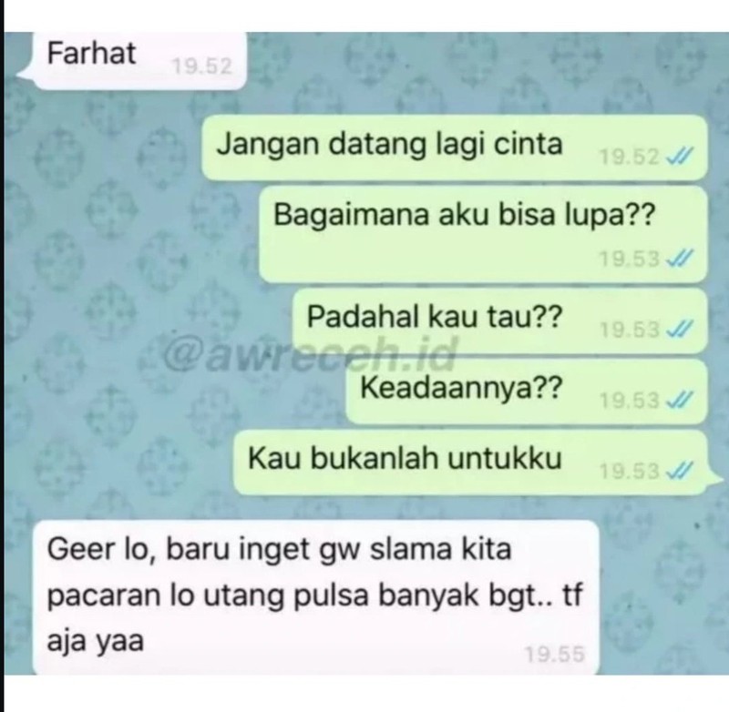 Kumpulan Chat Absurd Warganet