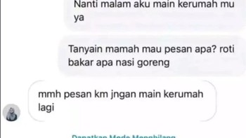 Mama pesan jangan main ke rumah lagi. Foto: X.com