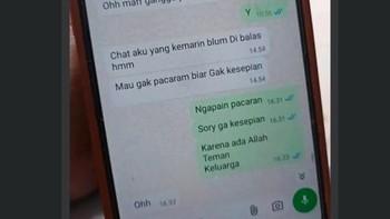 Balasan menohok... Foto: X.com