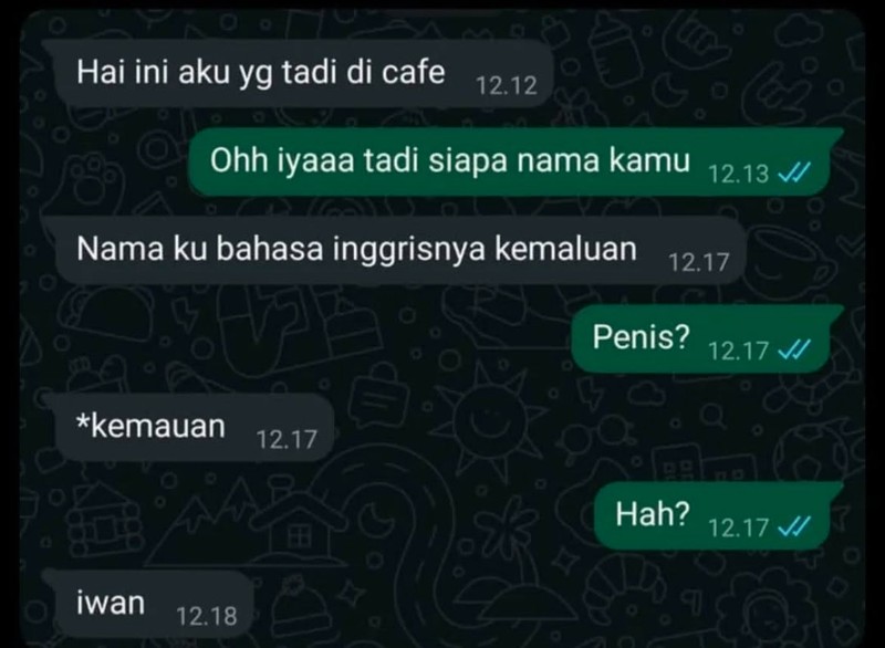 Kumpulan Chat Absurd Warganet