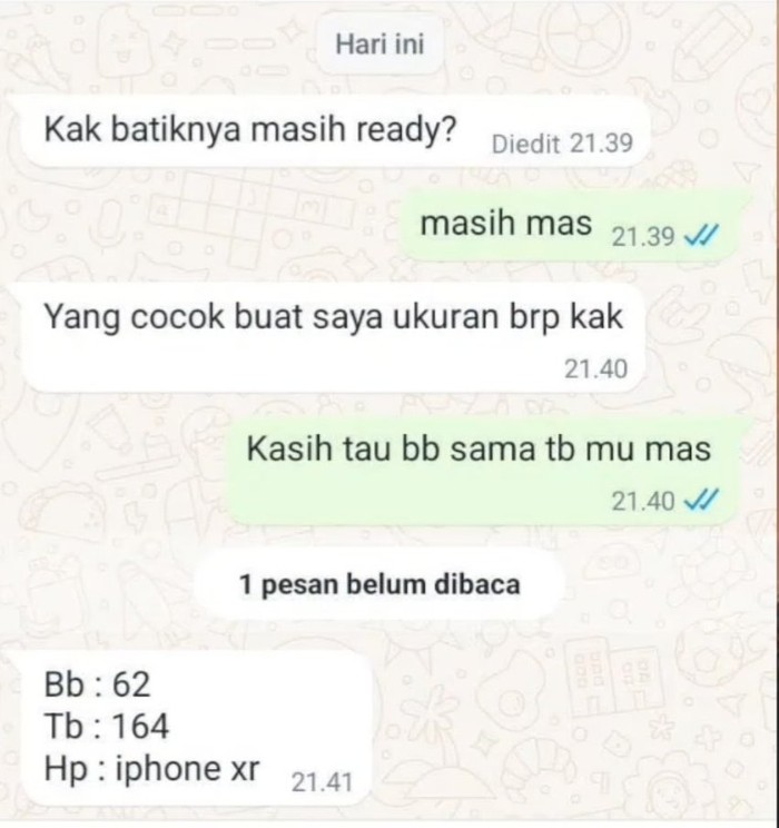 Komentar jenaka tentang flexing
