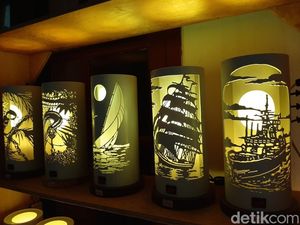 Lampu Hias dari Pipa PVC Karya Warga Probolinggo Laris hingga Mancanegara
