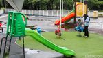 Ngabuburit di Alun-Alun Kota Depok, Warga Bersantai Menanti Waktu Berbuka