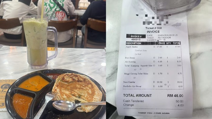 Nggak Wajar! Harga Susu Apel Leci di Warung Sampai Rp 73 Ribu