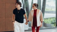 Olla Ramlan merasa cocok banget sama Tristan Molina. Ya sama-sama suka gym, olahraga, tuturnya. (Foto: dok Instagram ollaramlan)