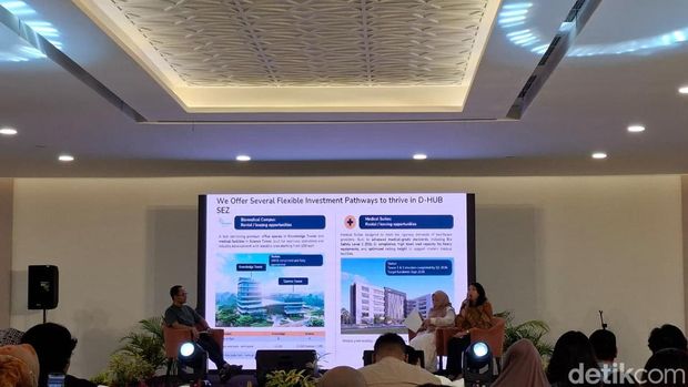 Pemaparan tentang KEK BSD City yang akan hadir rumah sakit internasional hingga startup.