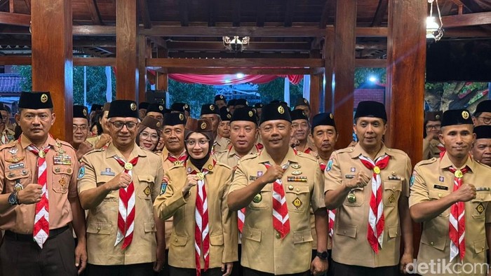 Pemkot Kediri Dan Kwarcab Lantik Unsur Pramuka