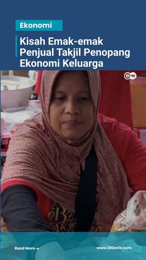  Video: Berkah Ramadan! Kisah Wanita Penjual Takjil Penopang Ekonomi Keluarga