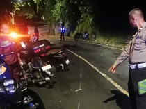 Motor Oleng, Pemotor Tewas Tabrak Tiang Lampu di Banjarangkan Klungkung