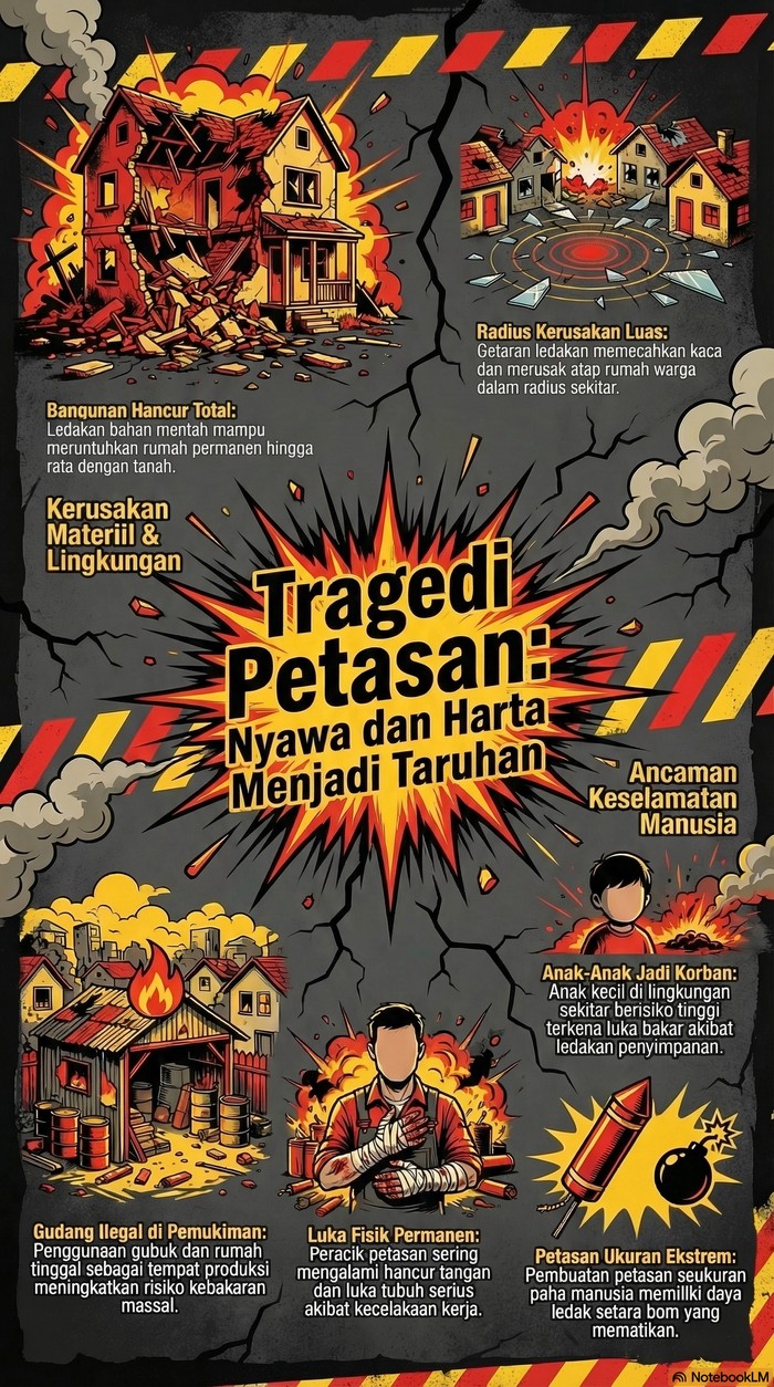 Tragedi petasan di Jawa Barat