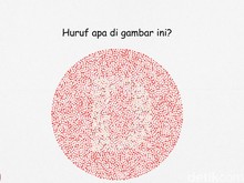 Tes Buta Warna Buat Si Mata Jeli, Bisa Lihat Huruf Apa yang Sembunyi?